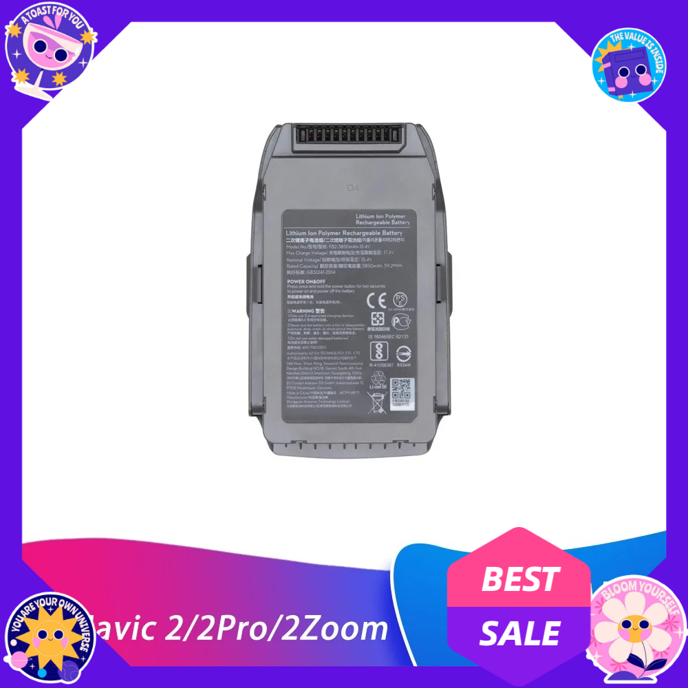 Drone Battery Smart - 25-30 Minutes Long Flight Battery Compatible