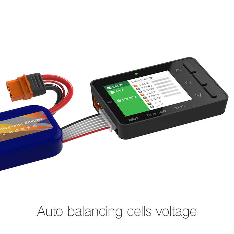 ISDT BG-8S Smart Battery Meter - Drone Battery Voltage Checker review and price