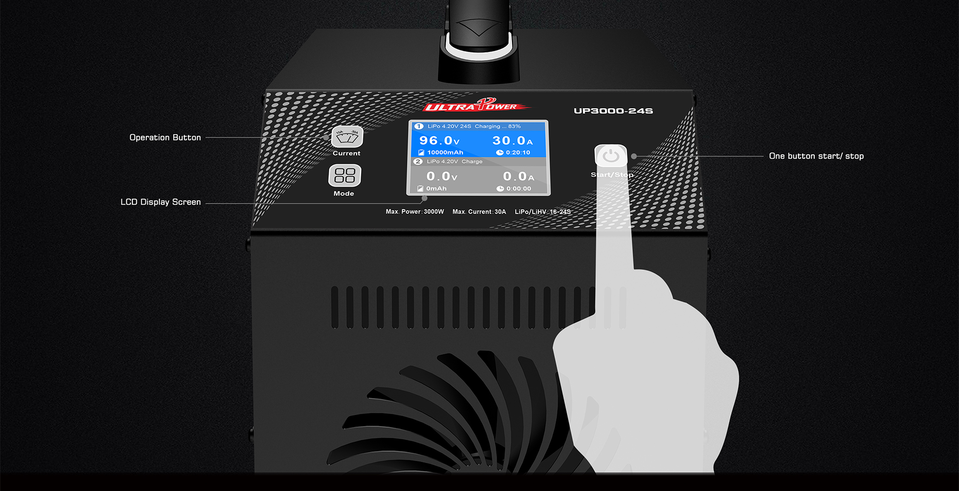 ULTRAPOWER UP3000-24S 3000W 30 - Drone Battery Charger review and price