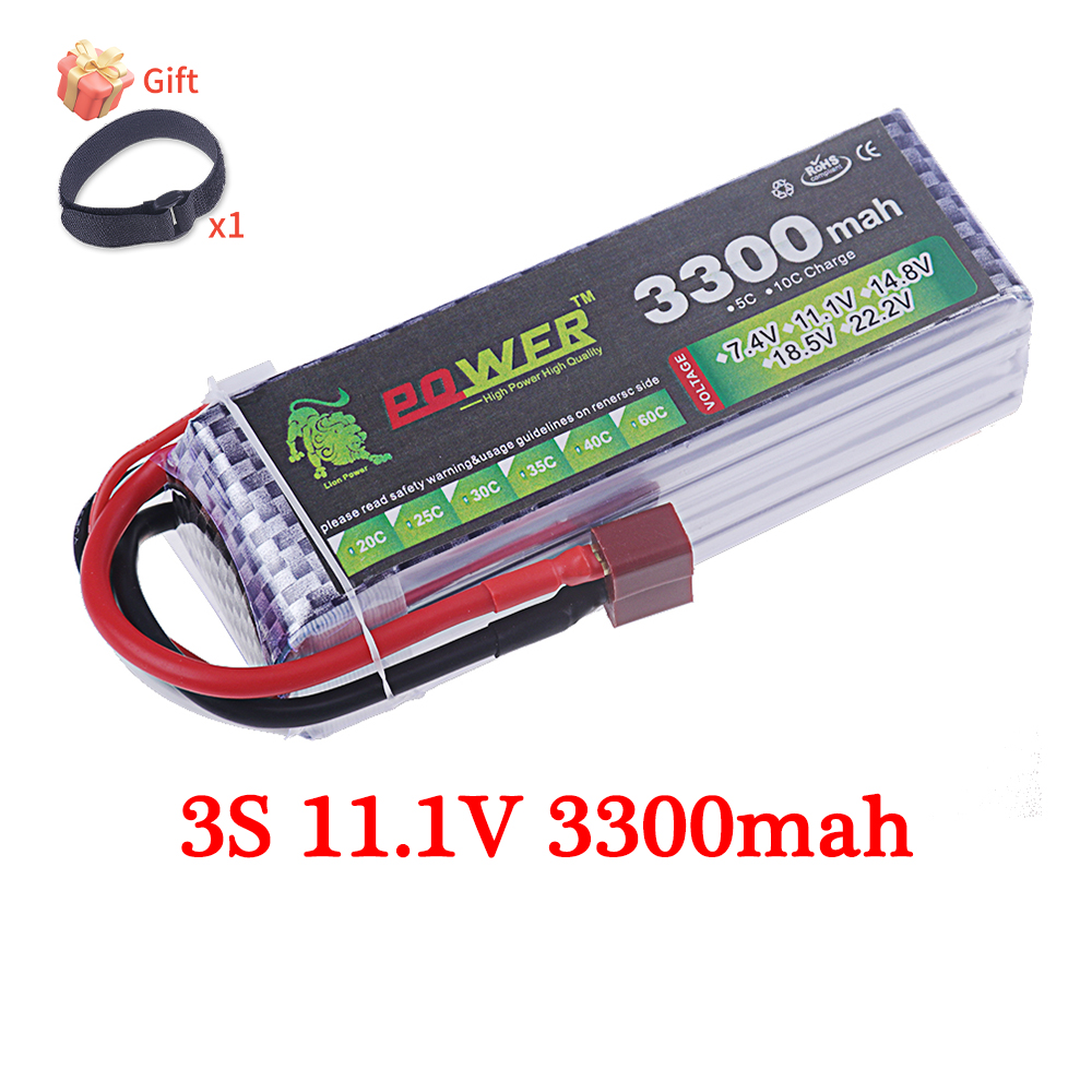 60C Lipo Battery 3300mAh 7.4V  - Drone Battery 6S review and price