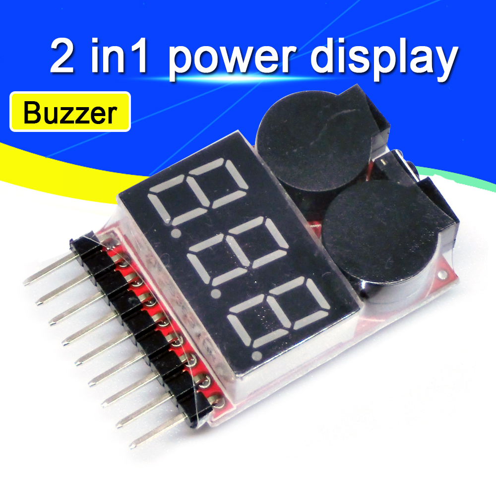 For 1S/2s/3s/4s/5s/6s/7s/8s Lo - Drone Battery Alarm review and price