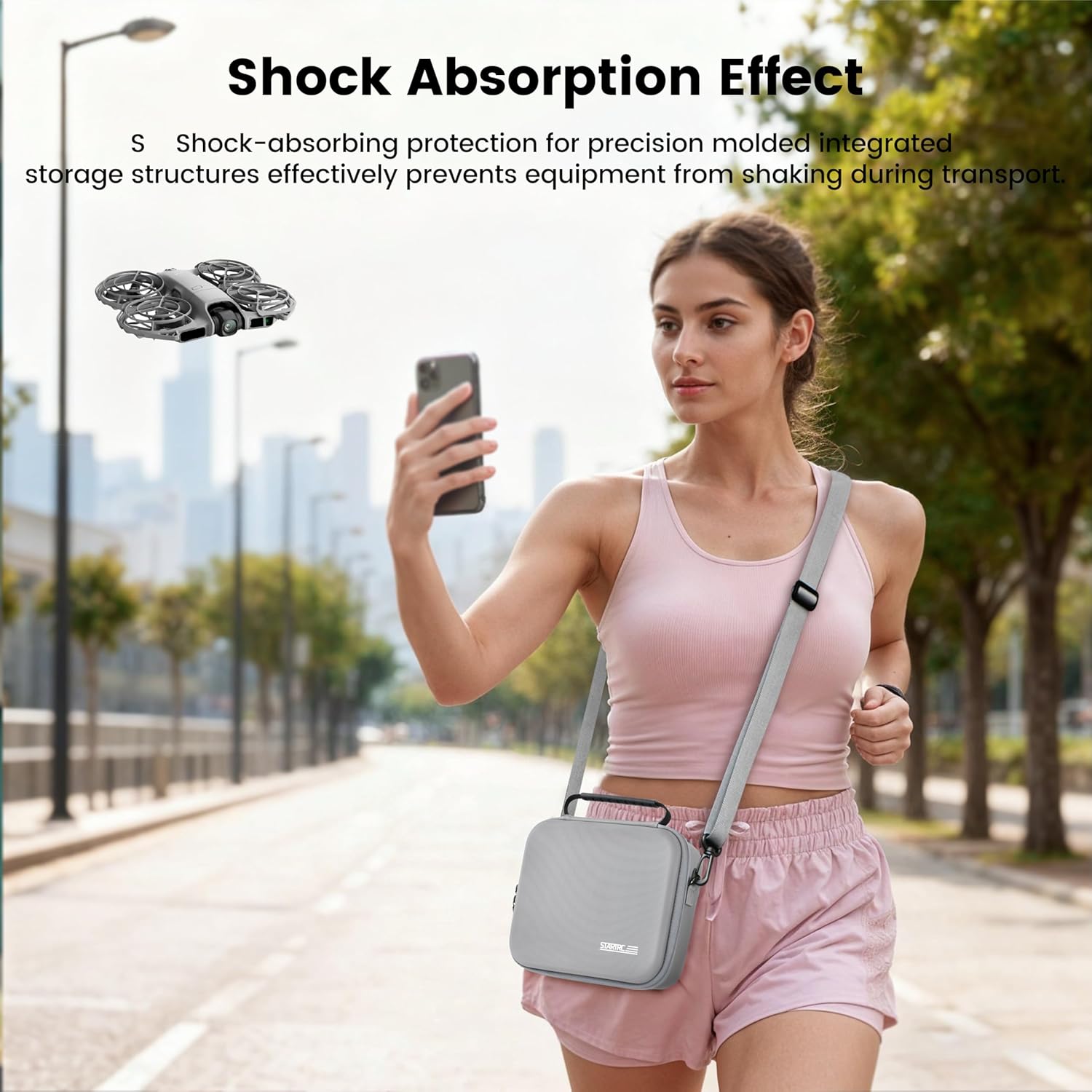 STARTRC Neo 2 Portable PU Shou - Drone Battery Case review and price