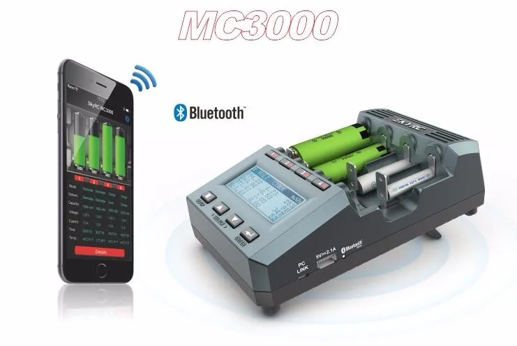 MC3000  Smart 4 Slots LCD Disp - Drone Battery Smart review and price