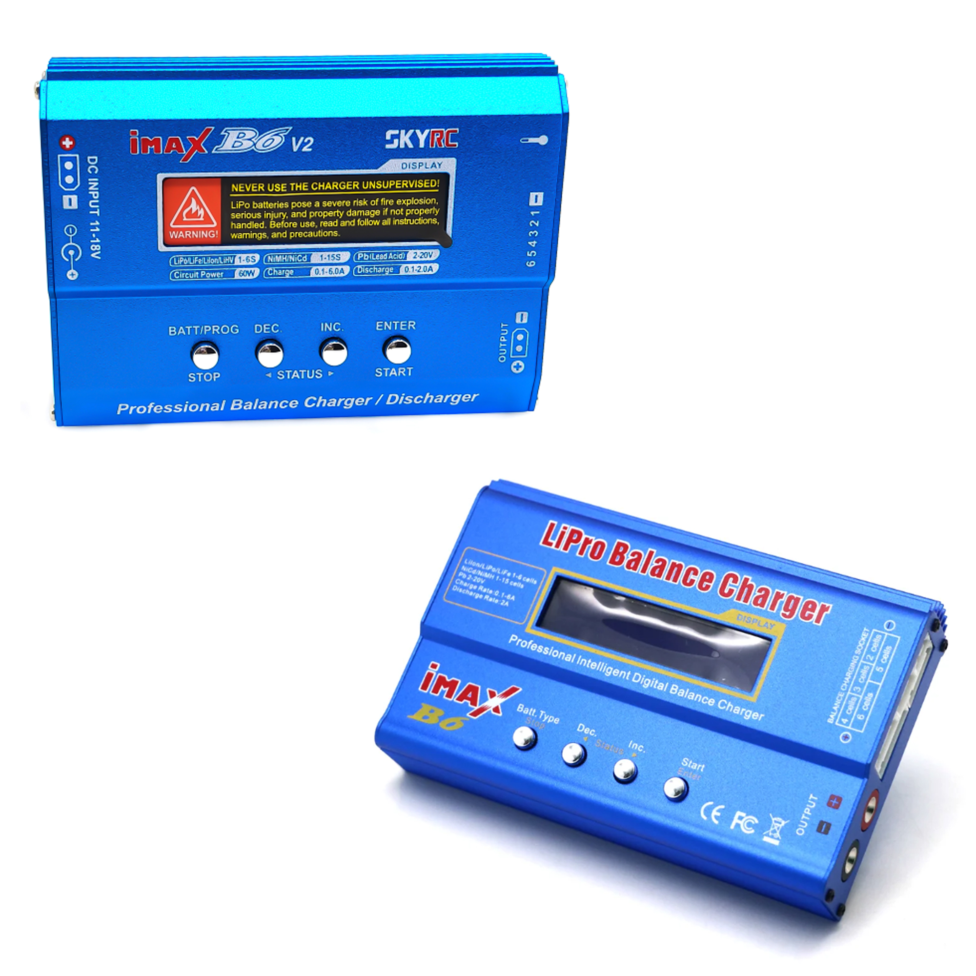 IMAX B6 / B6AC 80W T/XT60plug  - Drone Battery Balance Charger review and price