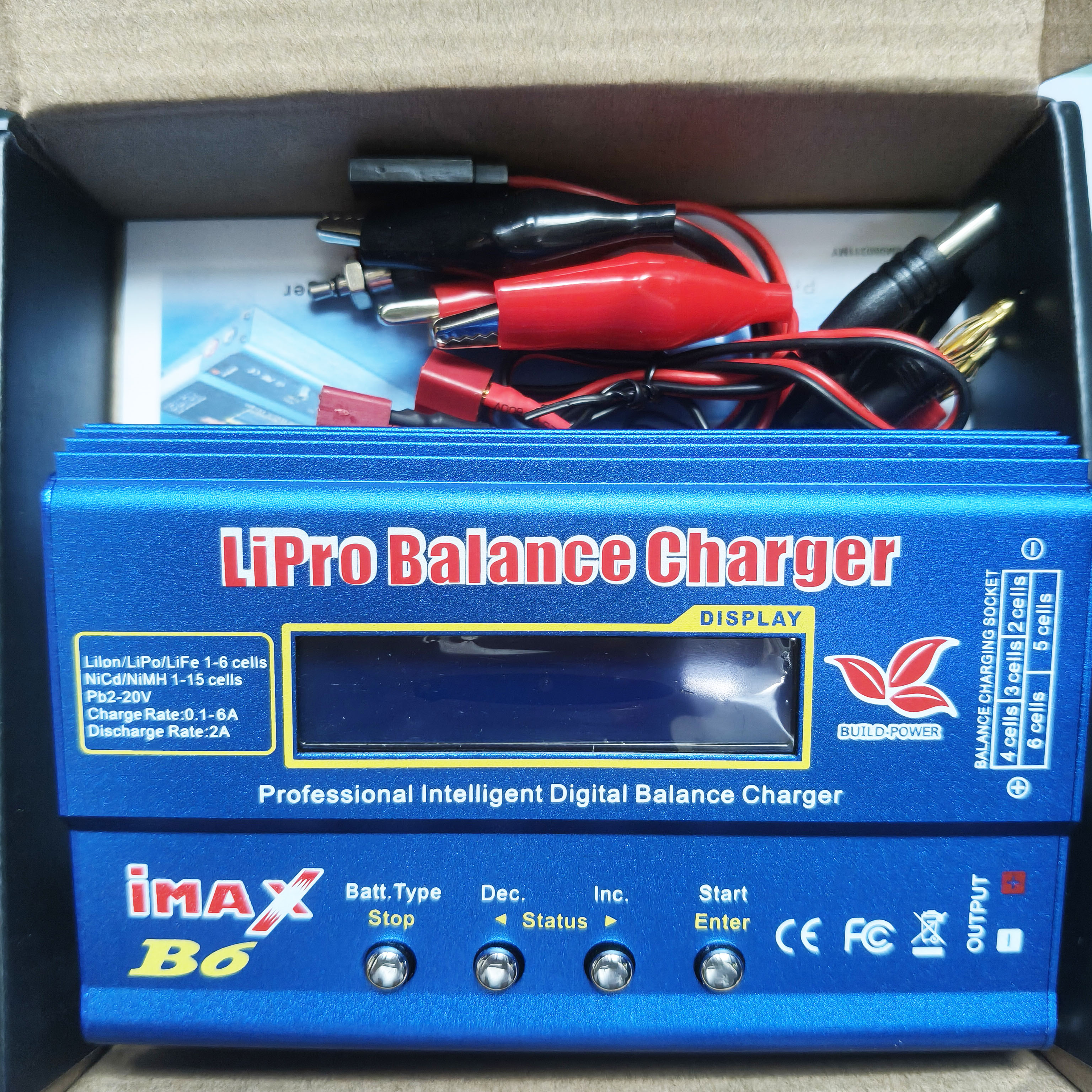 IMAX B6 / B6AC 80W T/XT60plug  - Drone Battery Balance Charger review and price