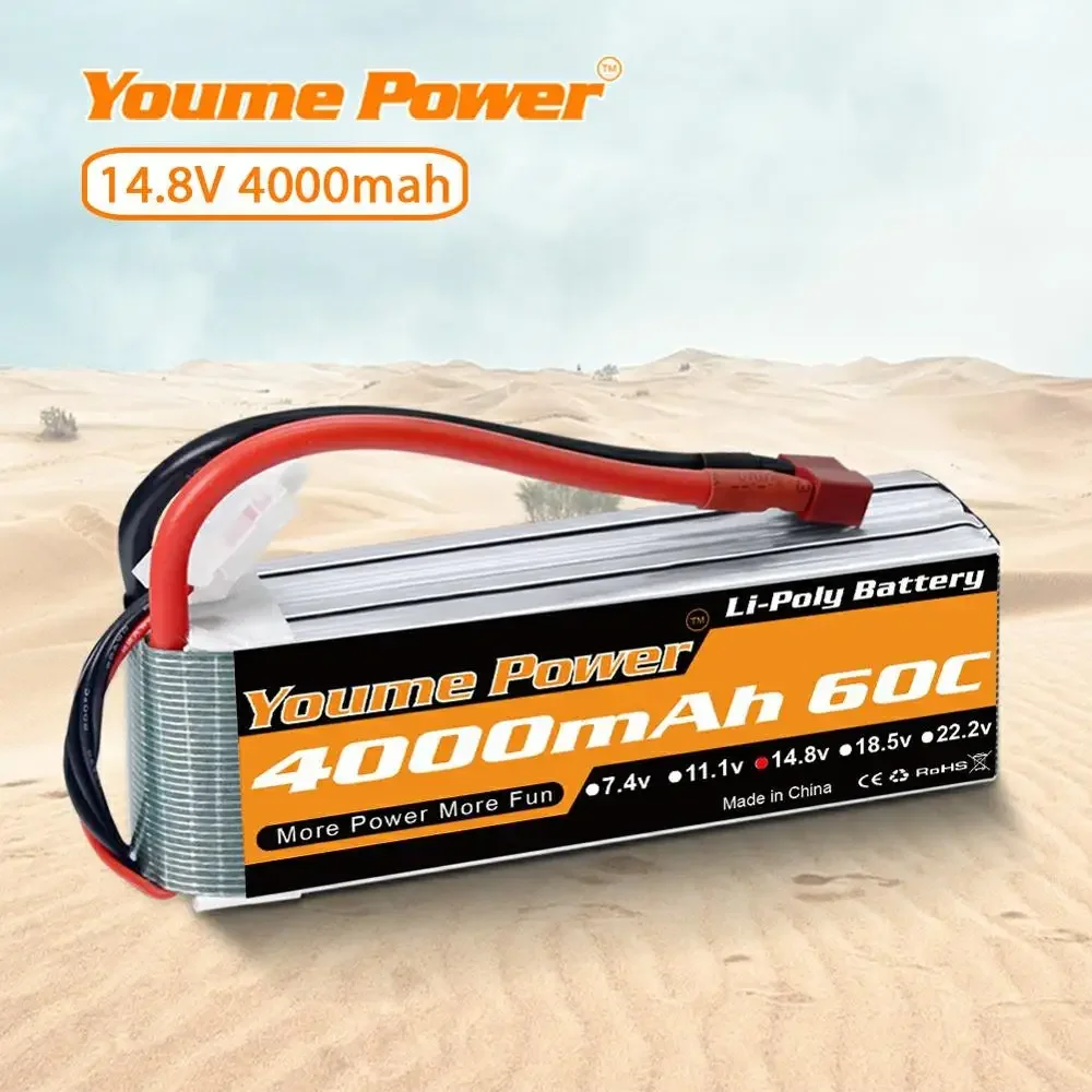 4S 14.8V Lipo Battery 3300mah  - Drone Battery 4S review and price