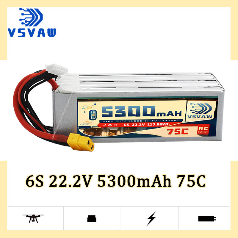 VSVAW 6S 5300mAh Lipo Battery  - Drone Battery Plate review and price