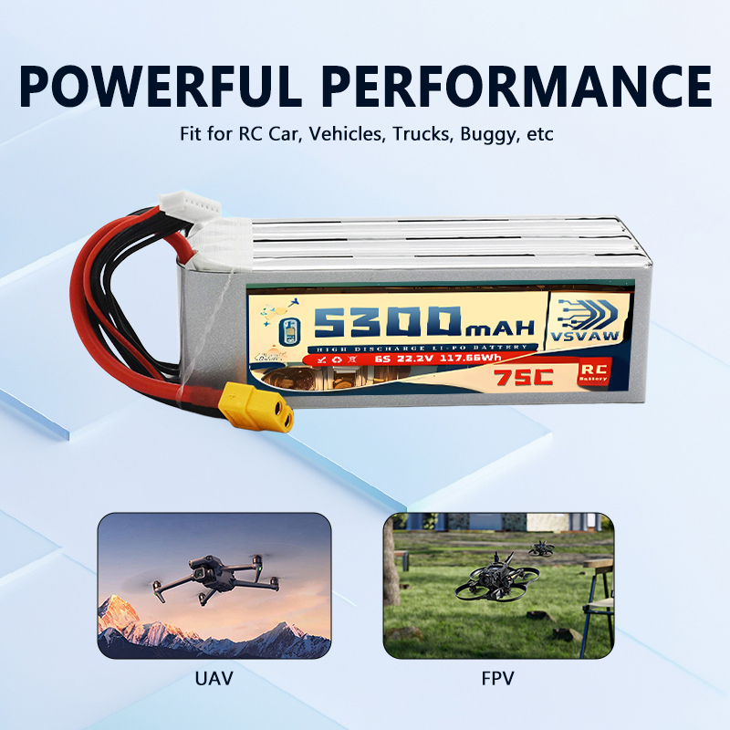 VSVAW 6S 5300mAh Lipo Battery  - Drone Battery Plate review and price