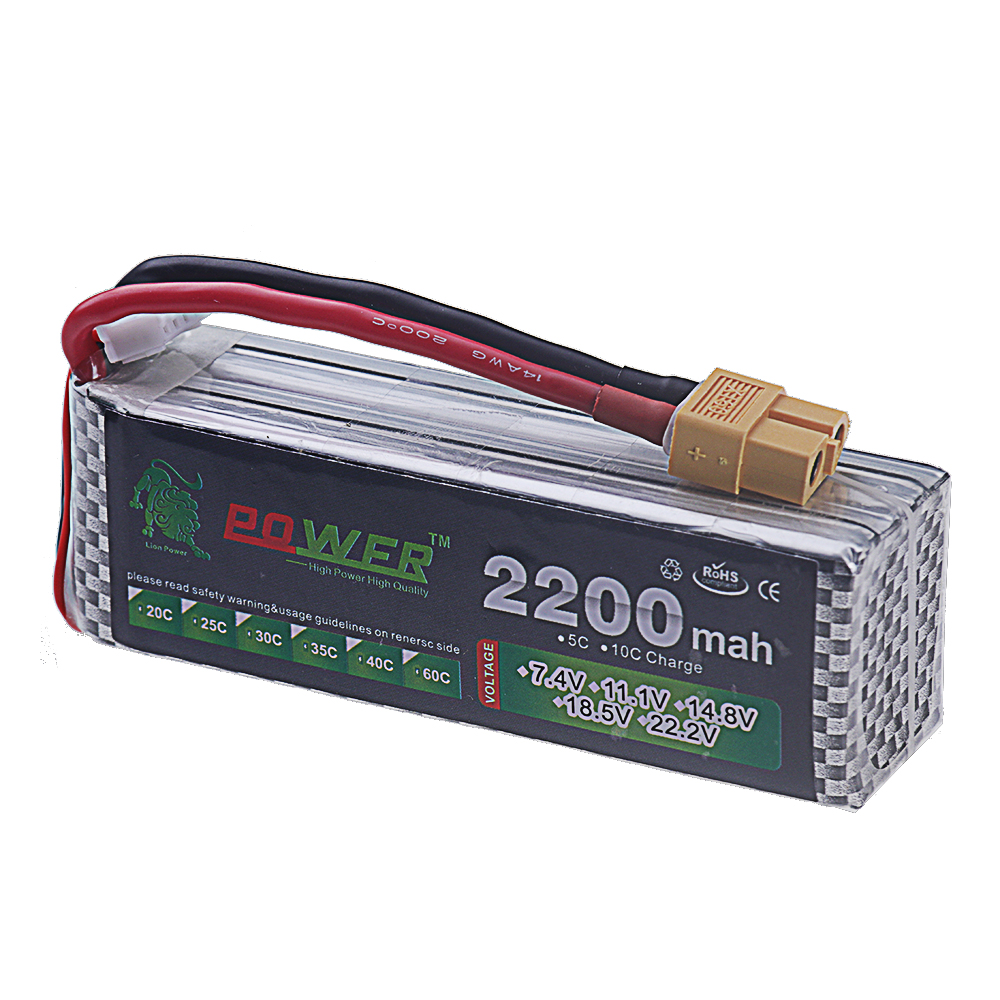 14.8V 2200mah Li-polyme Batter - Drone Battery 4S review and price