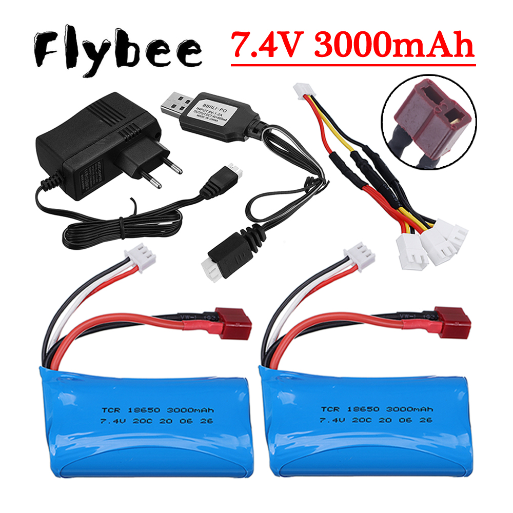 7.4V 3000mAh Li-ion Battery fo - Drone Battery Li-Ion review and price