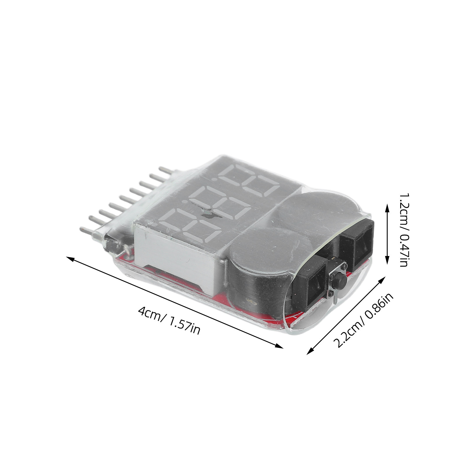 2Pcs Lipo Battery Checker Volt - Drone Battery Voltage Checker review and price