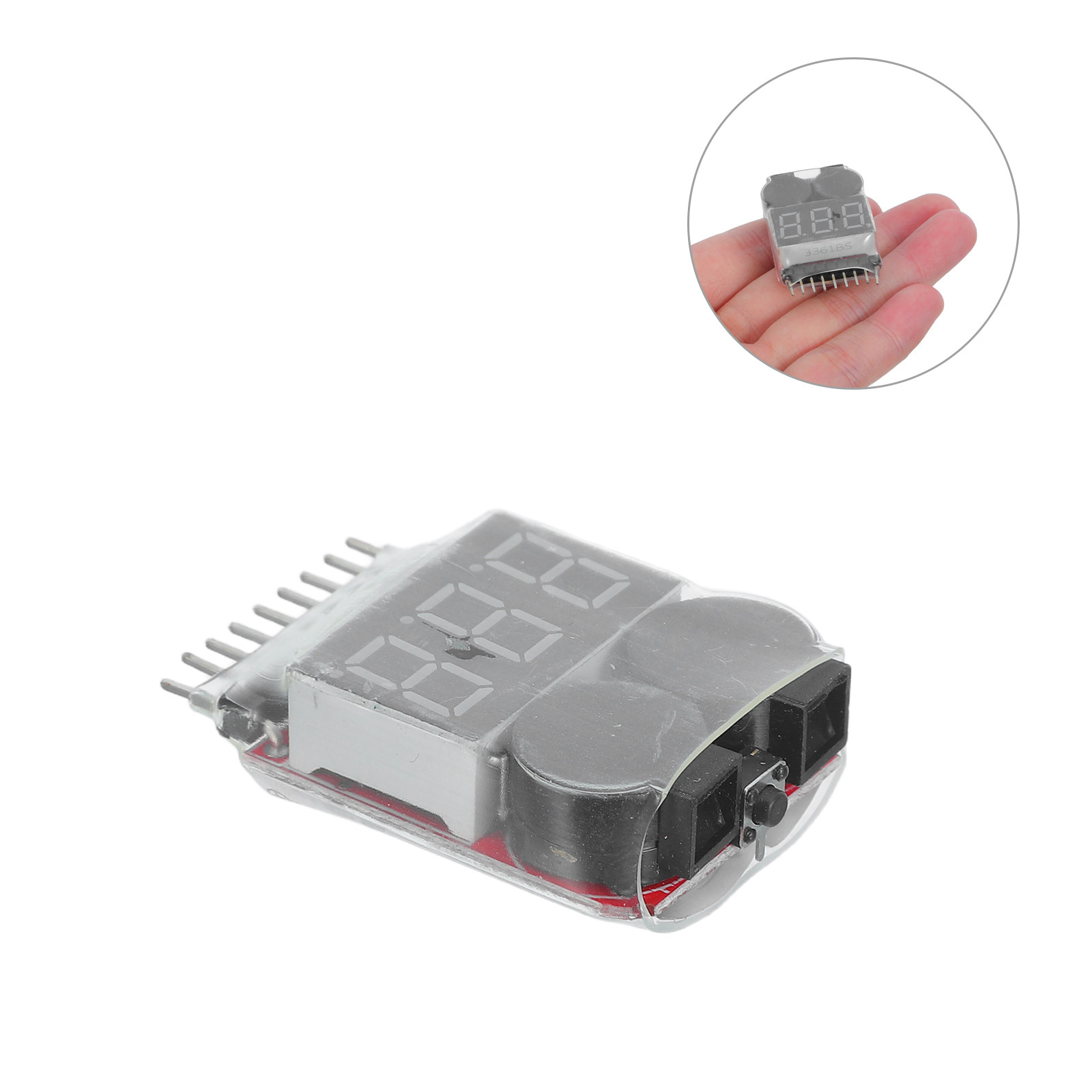 2Pcs Lipo Battery Checker Volt - Drone Battery Voltage Checker review and price