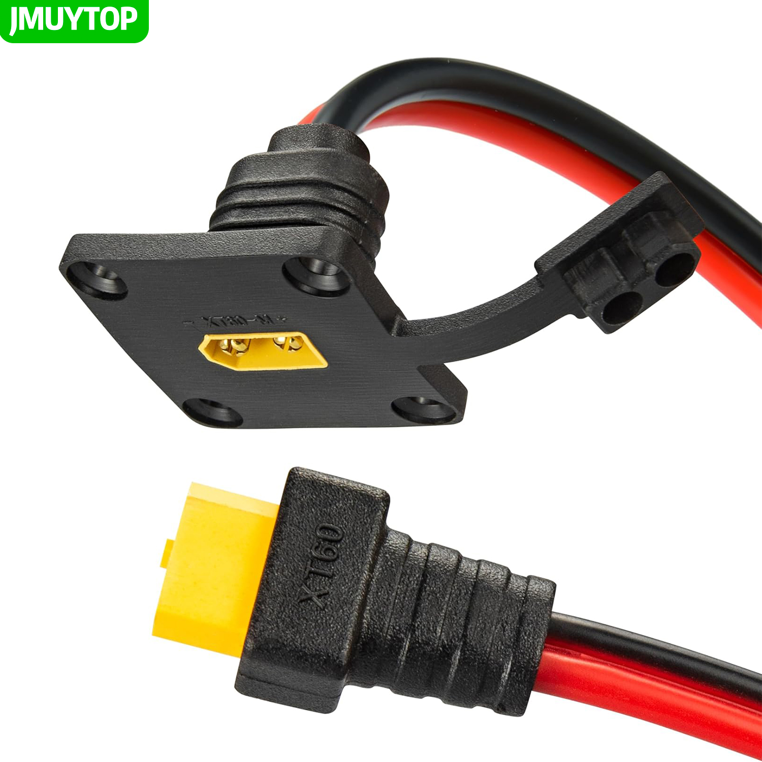 JMUYTOP 3FT 12AWG XT60 Panel M - Drone Battery Connector review and price