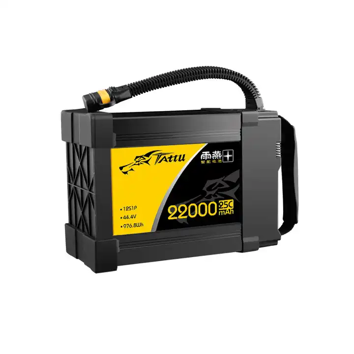 TATTU 22000mAh 44.4V 12s smart - Drone Battery Smart review and price