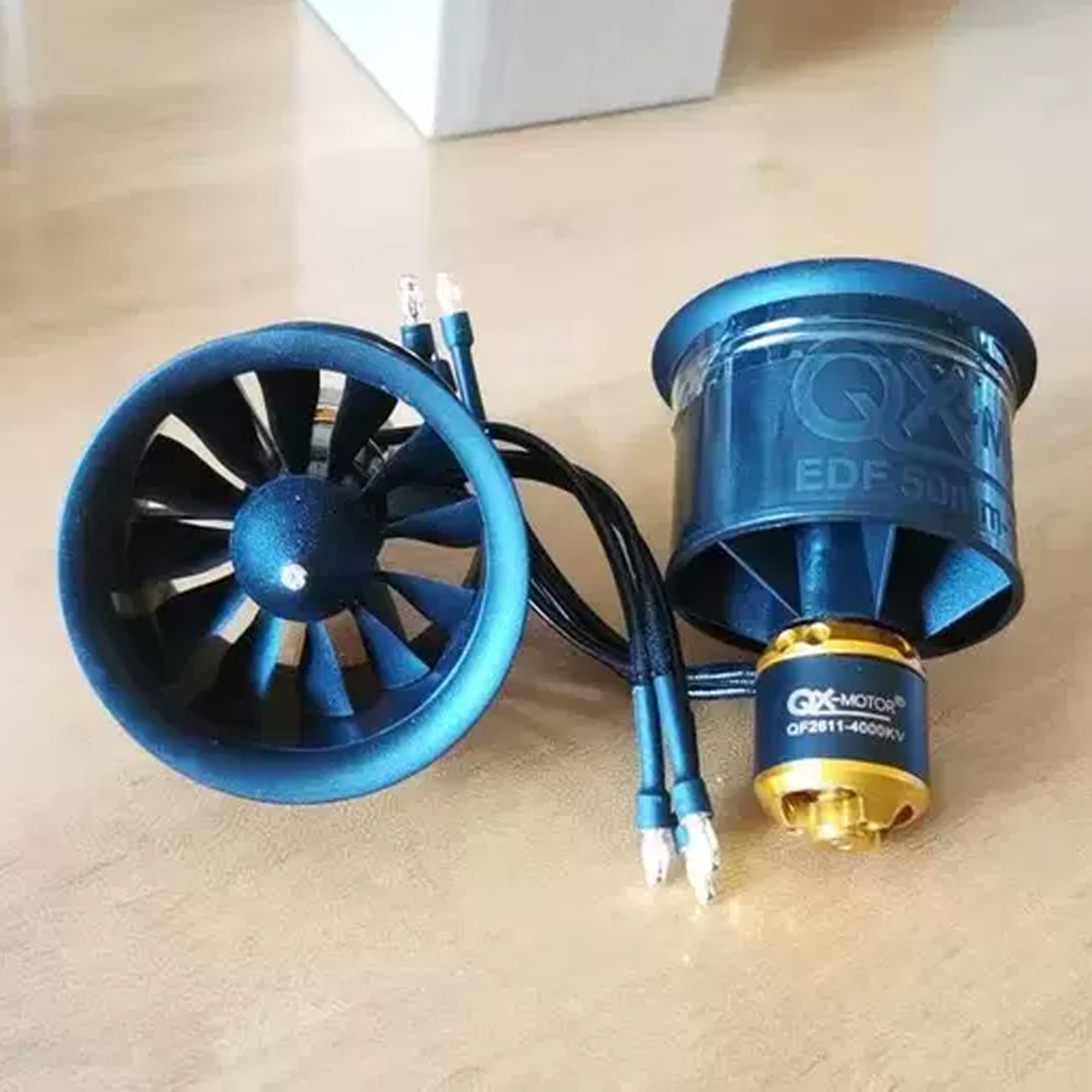 QX-MOTOR EDF 50mm QF2611 3S-4S - Drone Battery 4S review and price