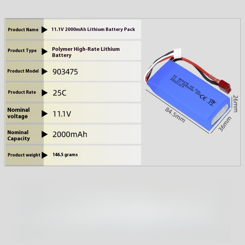 XT30 Plug 11.1v 2000mAh Lipo B - Drone Battery 3S review and price