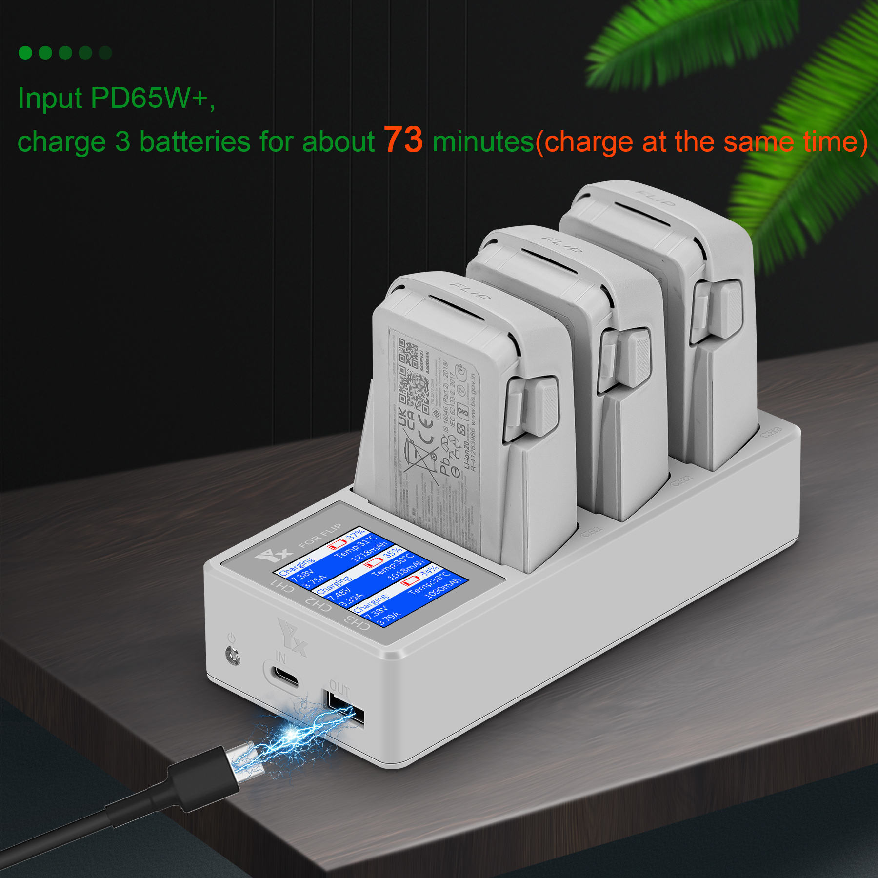 3 IN 1 Battery Charger For DJI - Drone Battery Parallel Board review and price
