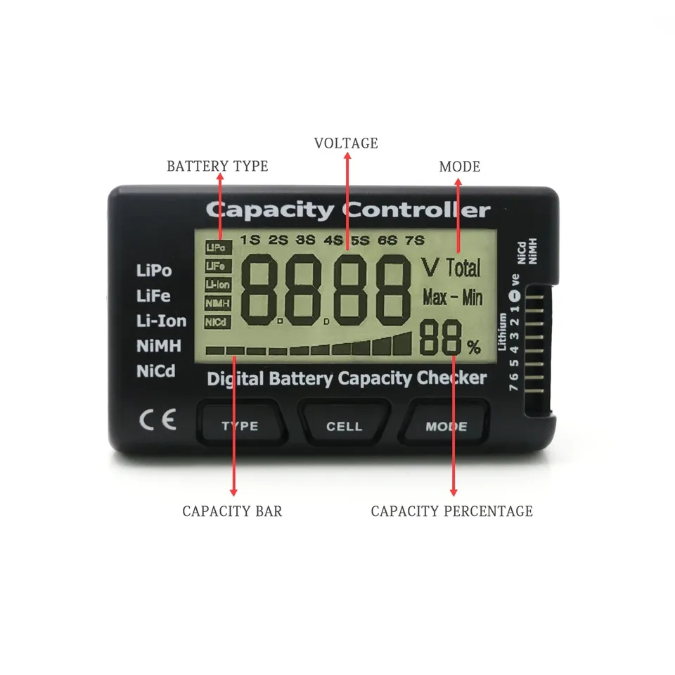 RC Cellmeter 7 Digital Battery - Drone Battery Alarm review and price