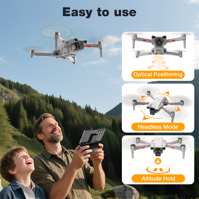 NEW Hot L017 Pro Drone Brushle - Drone Battery Box review and price
