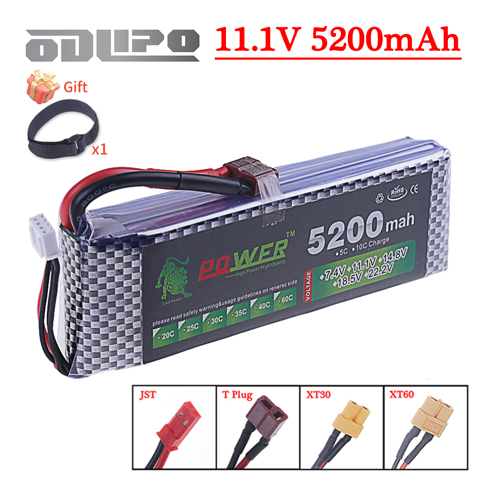 3S Lipo Battery 11.1V 5200mah  - Drone Battery 3S review and price