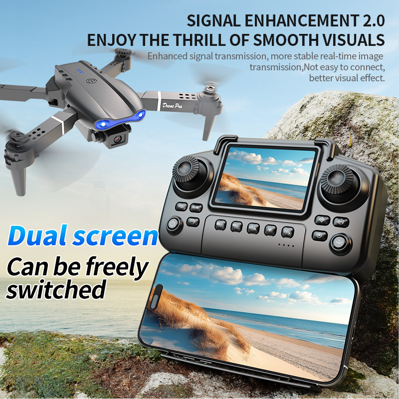 E99 PRO Drone Screen Control A - Drone Battery Box review and price