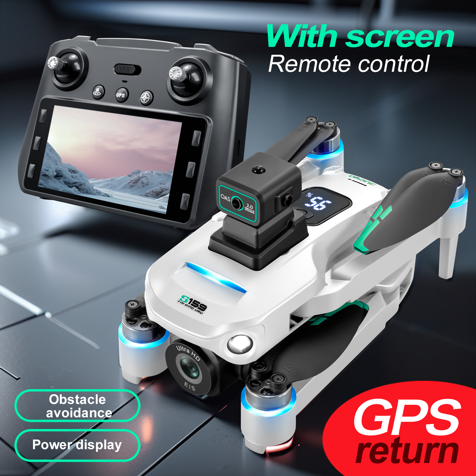 S159 GPS Drone 4K Profesional  - Drone Battery Balance Charger review and price